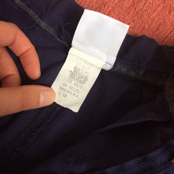 Vintage Blue Cotton Shorts - Picture 3 of 8